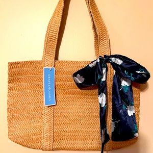 Draper & James Everyday Straw Bag